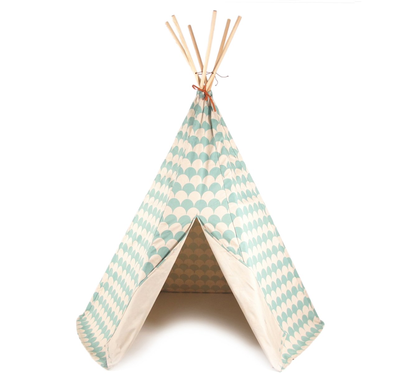 Tipi Arizona Ecailles - Vert tropical