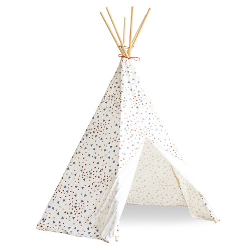 Tipi Arizona Eclairs - Bleu/Rouge Orient