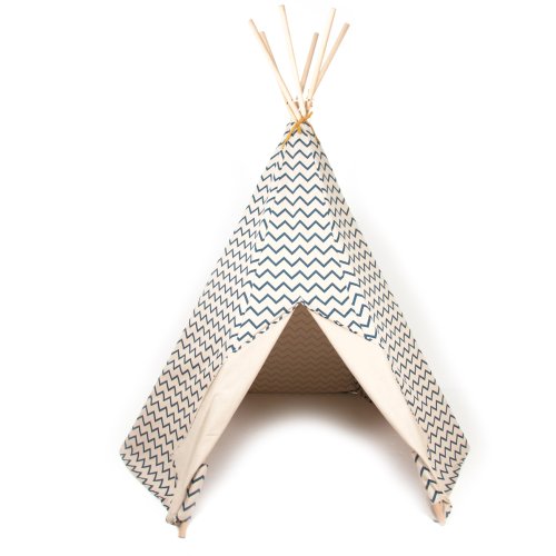 Tipi Arizona Zig Zag - Bleu