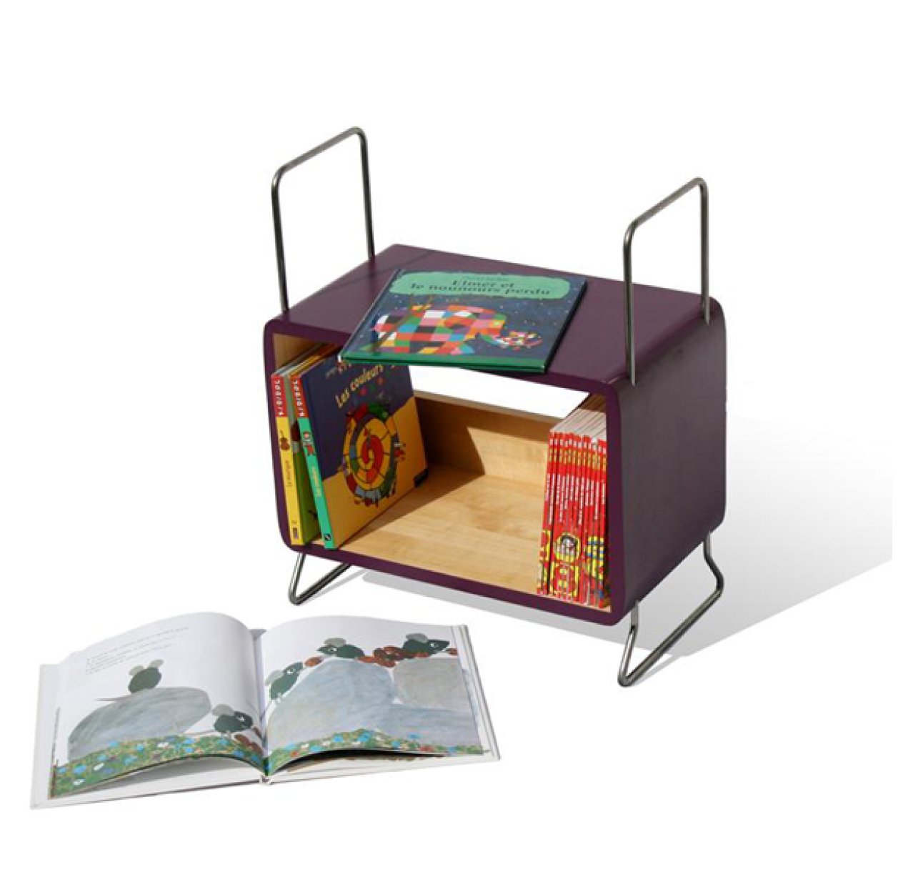 Module horizontal Salamandre - Aubergine