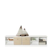 Banquette Wood - Blanc