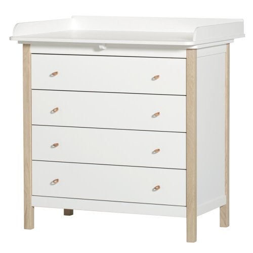 Etagère 3x2 horizontale avec socle blanc