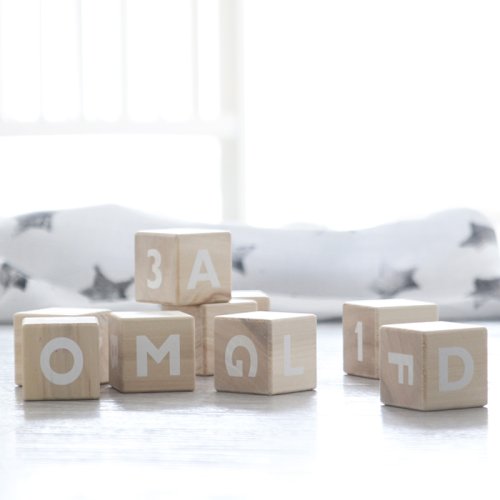 Cubes Alphabet - Blanc