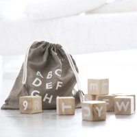 Cubes Alphabet - Blanc