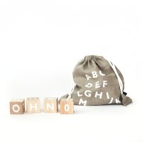 Cubes Alphabet - Blanc