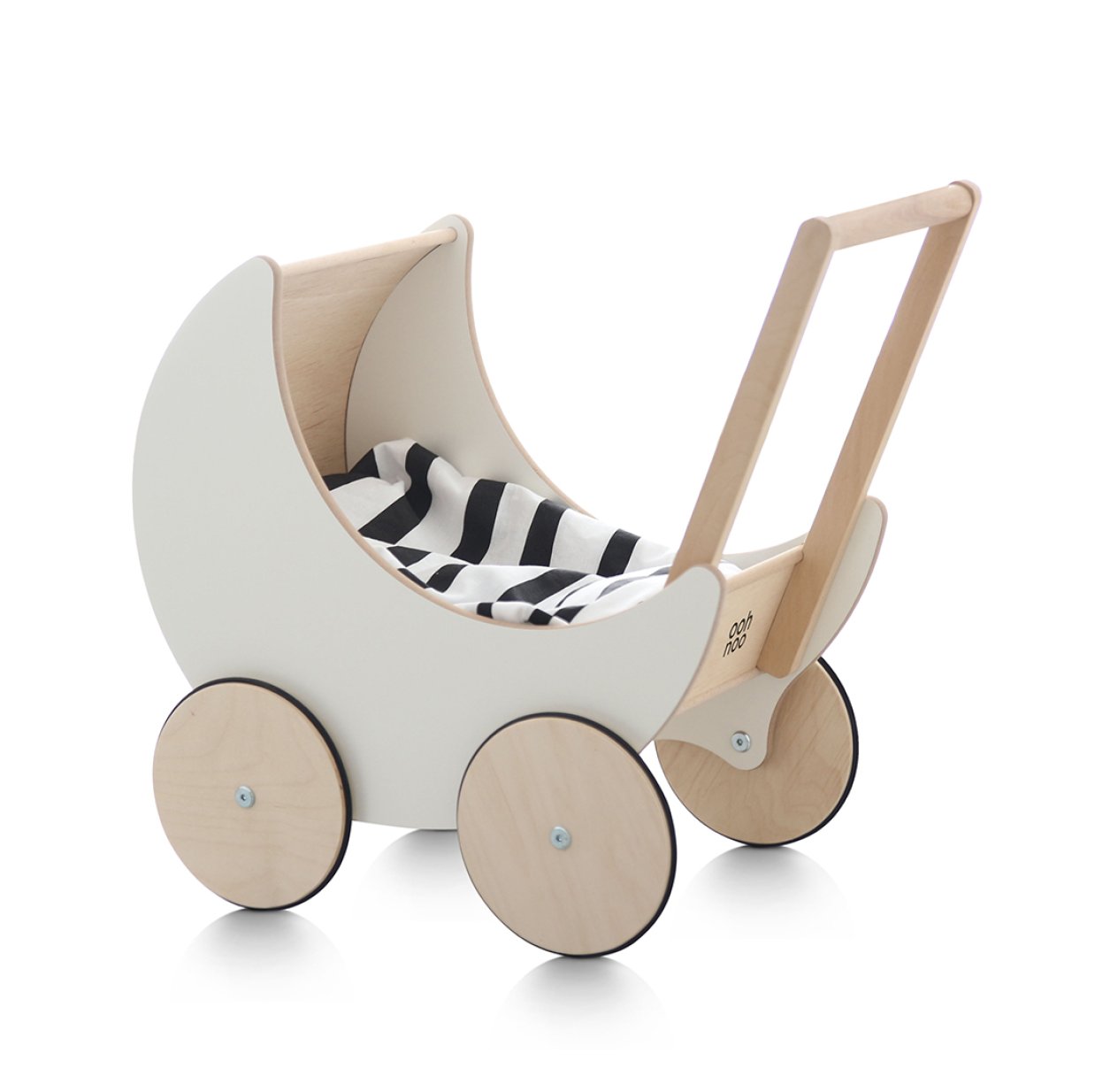 Landau Toy Pram - Blanc