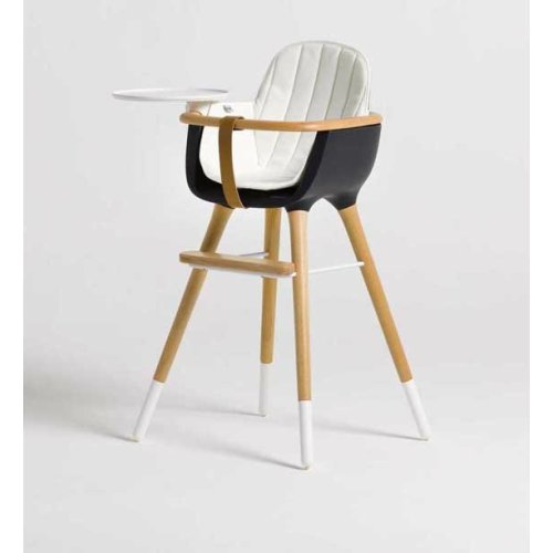 Chaise haute OVO - Bleu de Cobalt