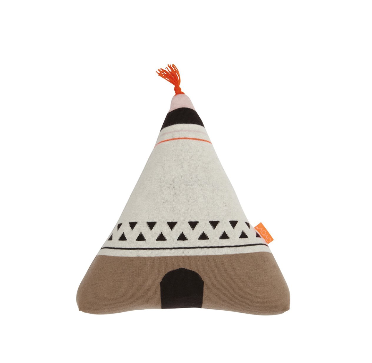 Coussin Tipi Wigwam neon