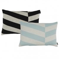 Coussin Zuni - Mint/Noir