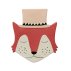 Relief renard Foxy en céramique