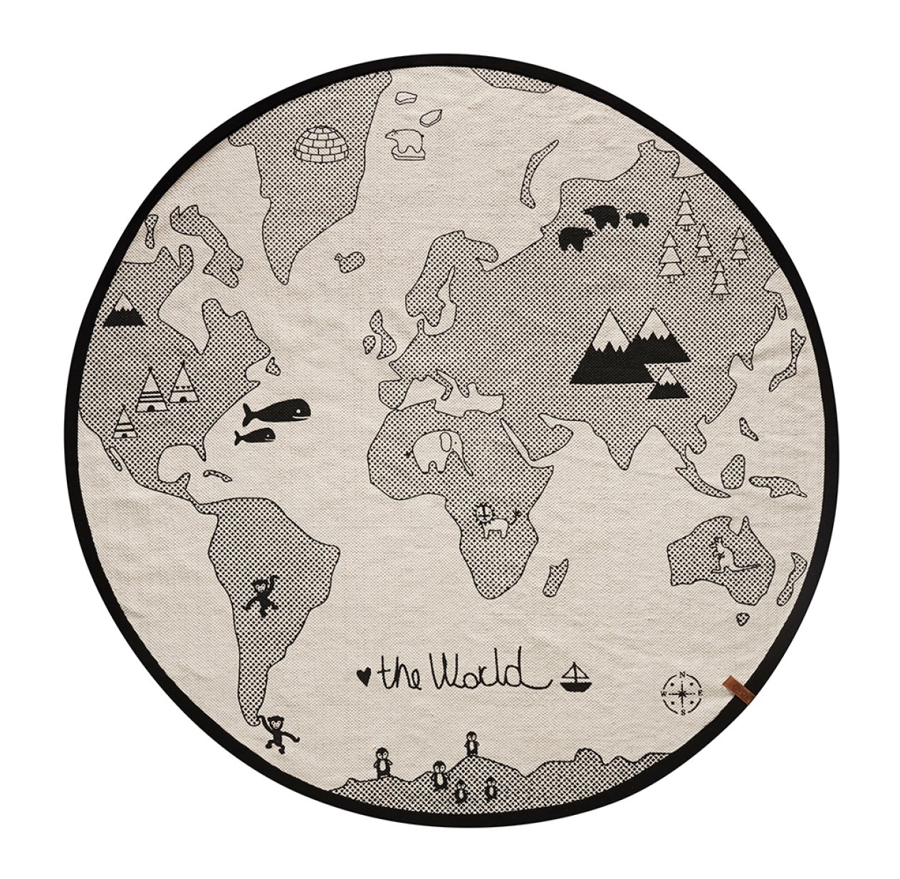 Tapis The Rug World / Mappemonde