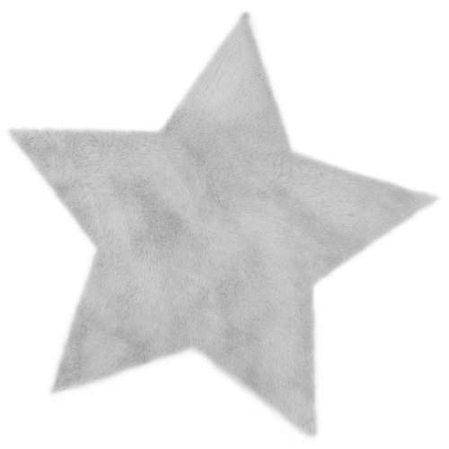 Tapis Etoile - Gris clair