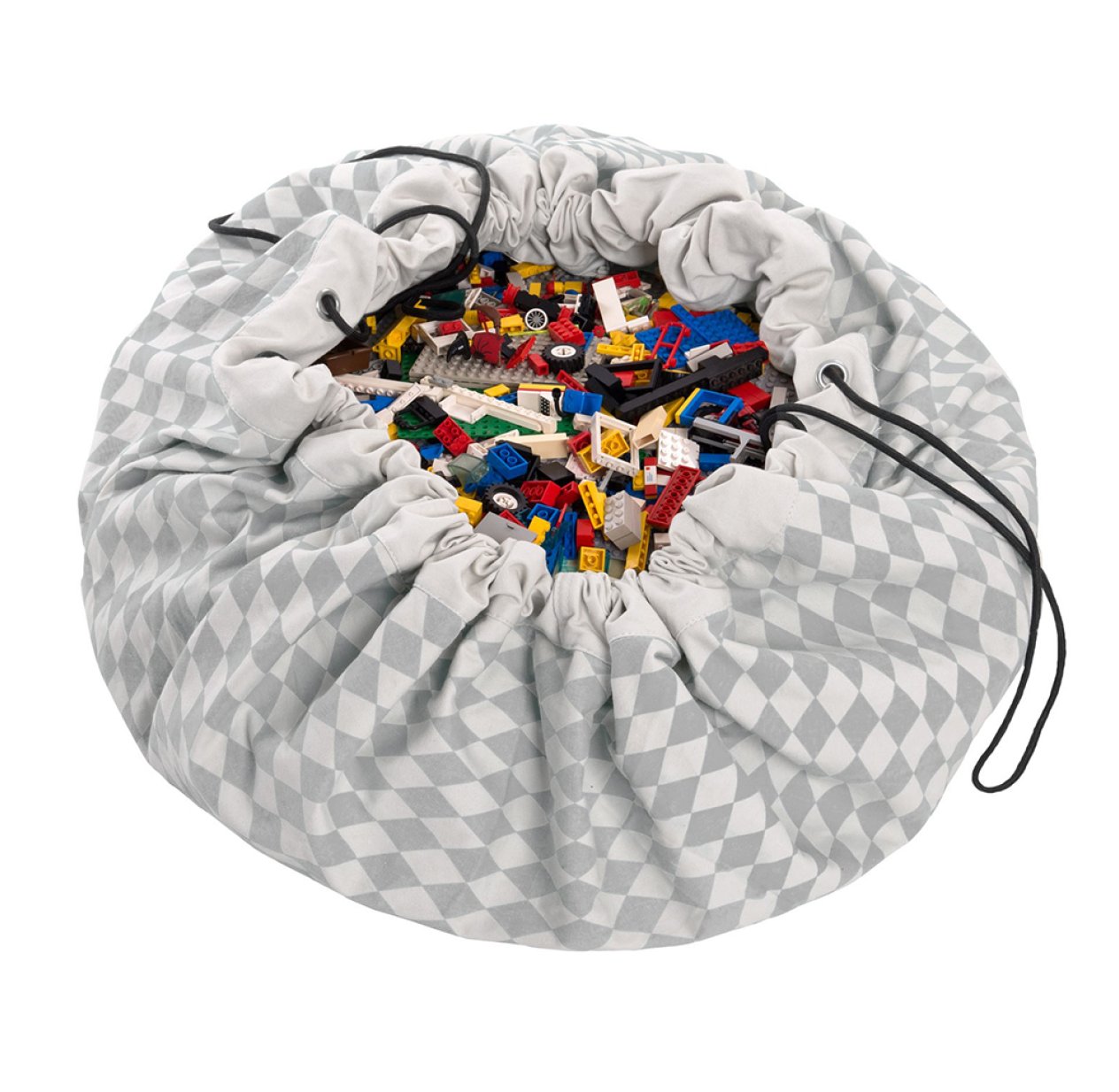 Sac - Tapis de jeux Diamond - Gris clair