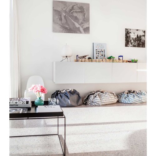 Sac - Tapis de jeux Diamond - Gris clair