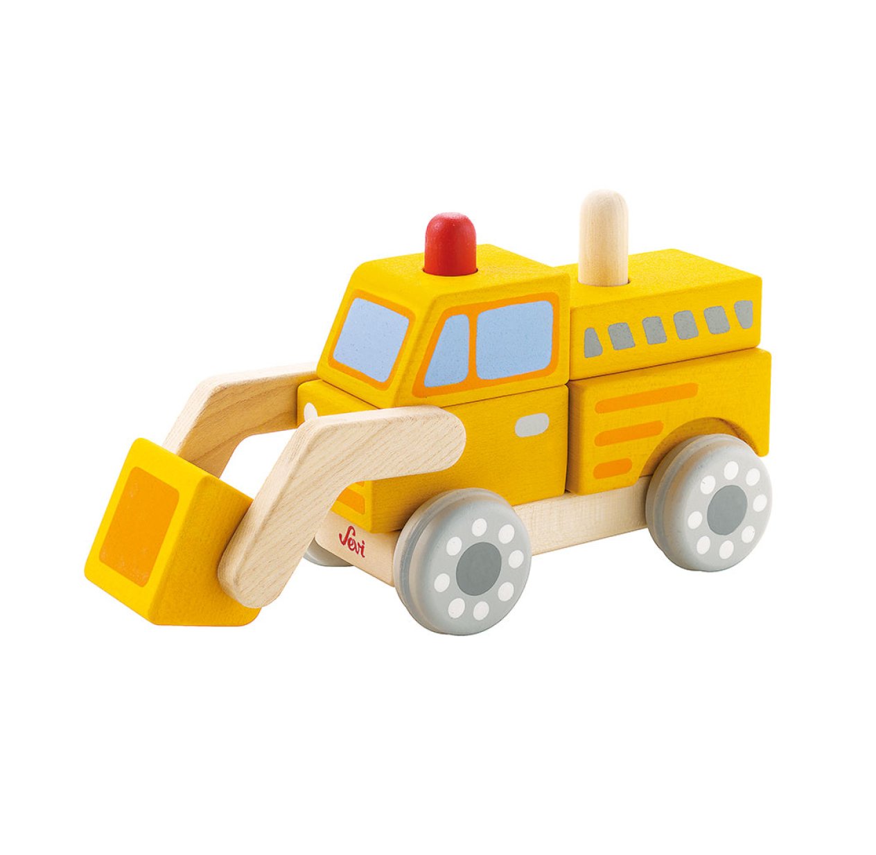 Jeu d'emboîtement - Bulldozer