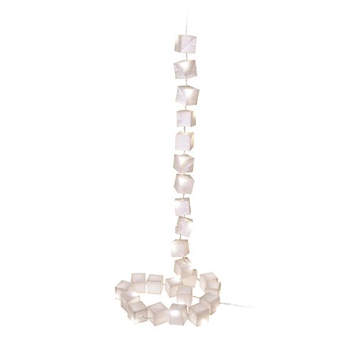 Guirlande cubiste, 25 lampes