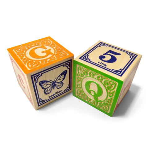 28 cubes alphabet français