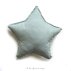 Coussin Etoile Vichy - Turquoise