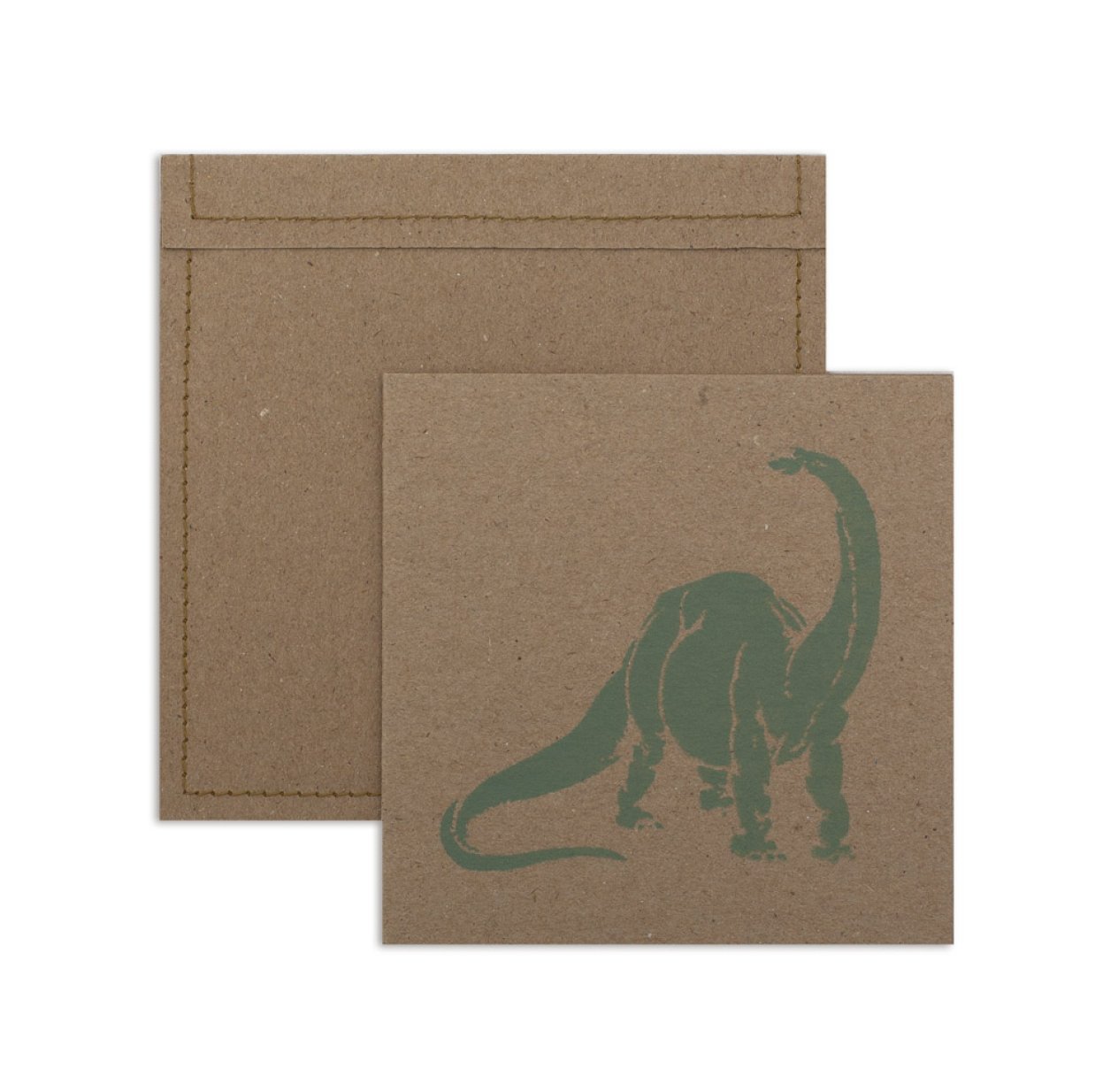 6 cartes invitation Dinosaure