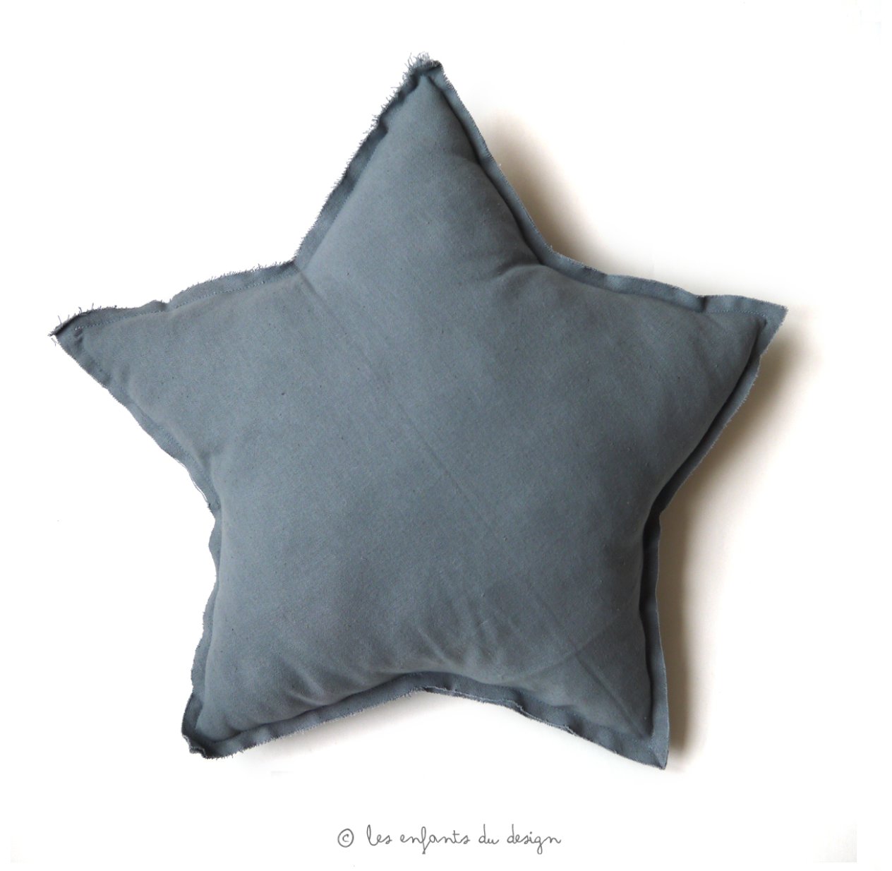 Coussin Etoile Denim
