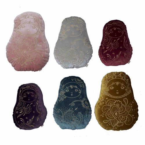 Coussin Medium Matrioska - Argent