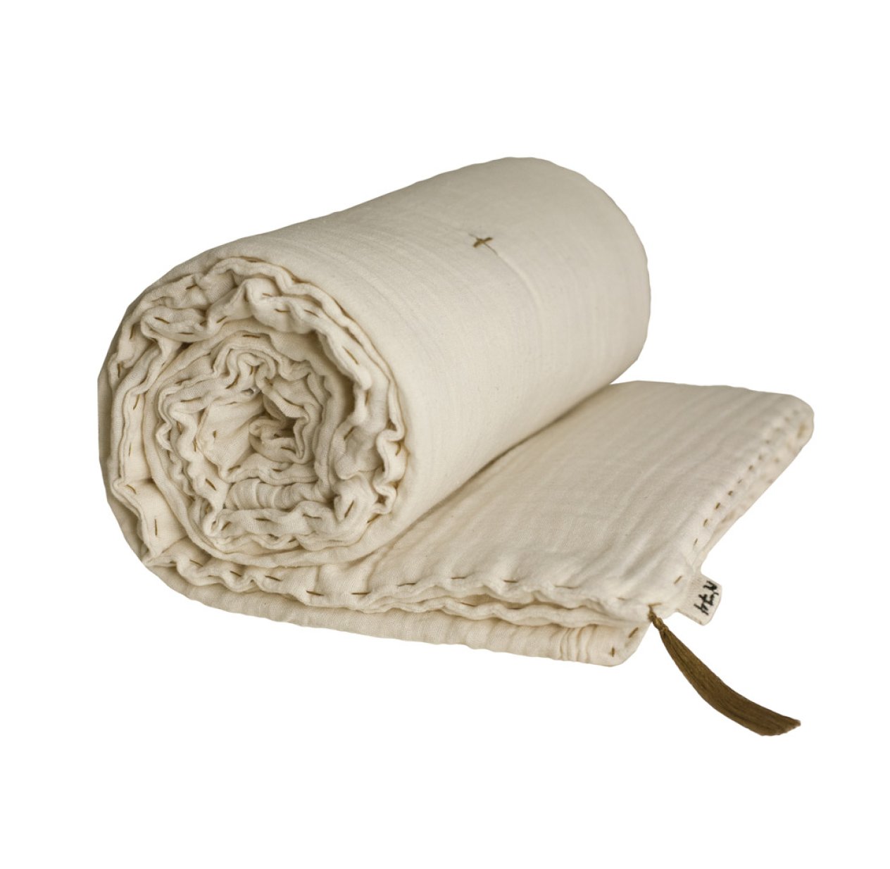 Couverture Gaze de coton bio - Naturel