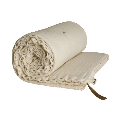 Couverture Gaze de coton bio - Naturel