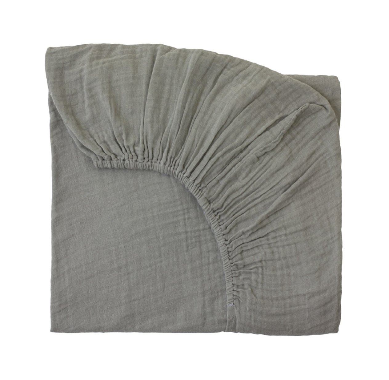 Drap Housse En Flanelle - Gris Souris - 160x200 Cm - Flanelle/Coton