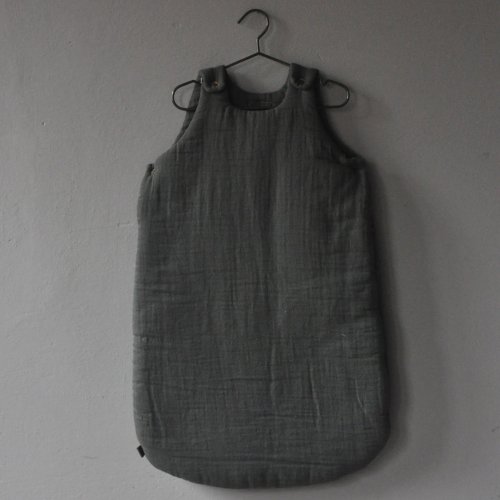 Gigoteuse en gaze de coton - Anthracite