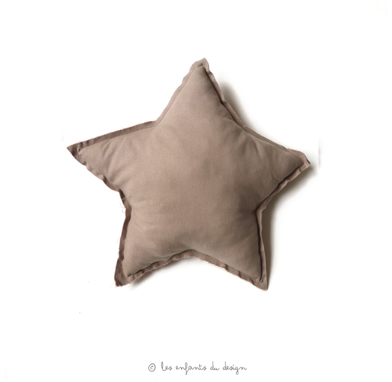 Petit coussin Etoile - Beige
