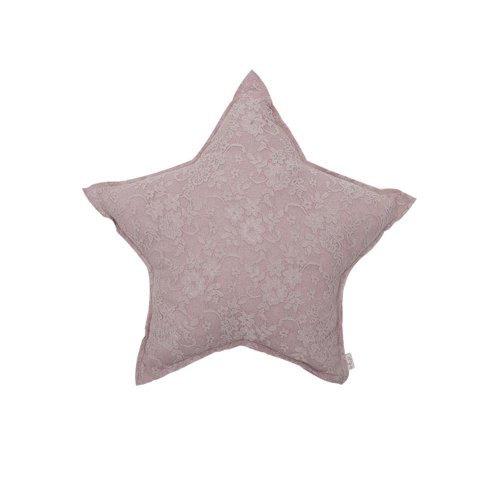 Coussin étoile H&M HOME Vieux Rose 40x40 Cm - Coton, Décoration D'intérieur Neuve