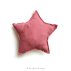 Mini coussin Etoile Petits Pois - Rose
