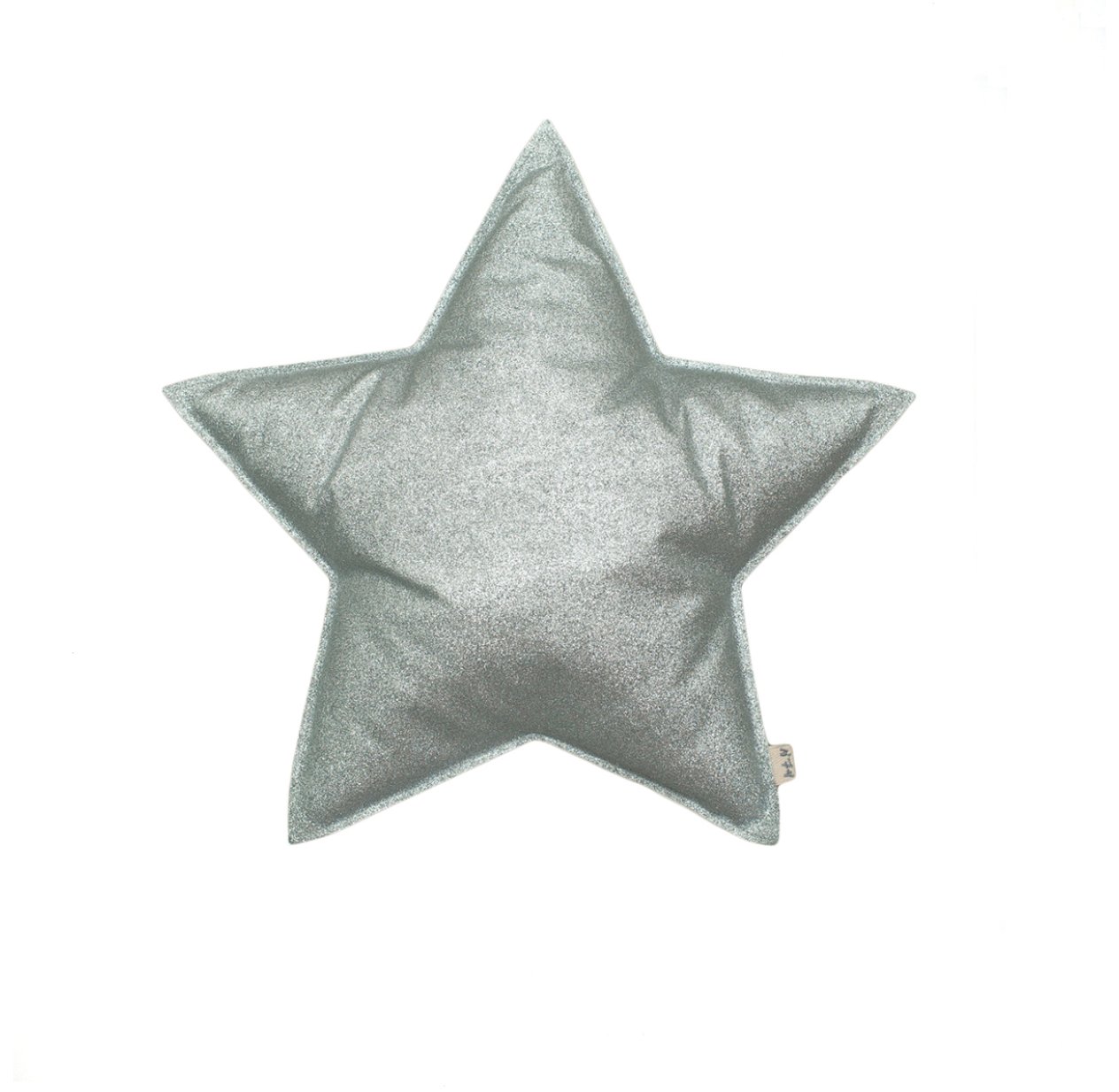 Petit coussin Etoile paillettes - Argent