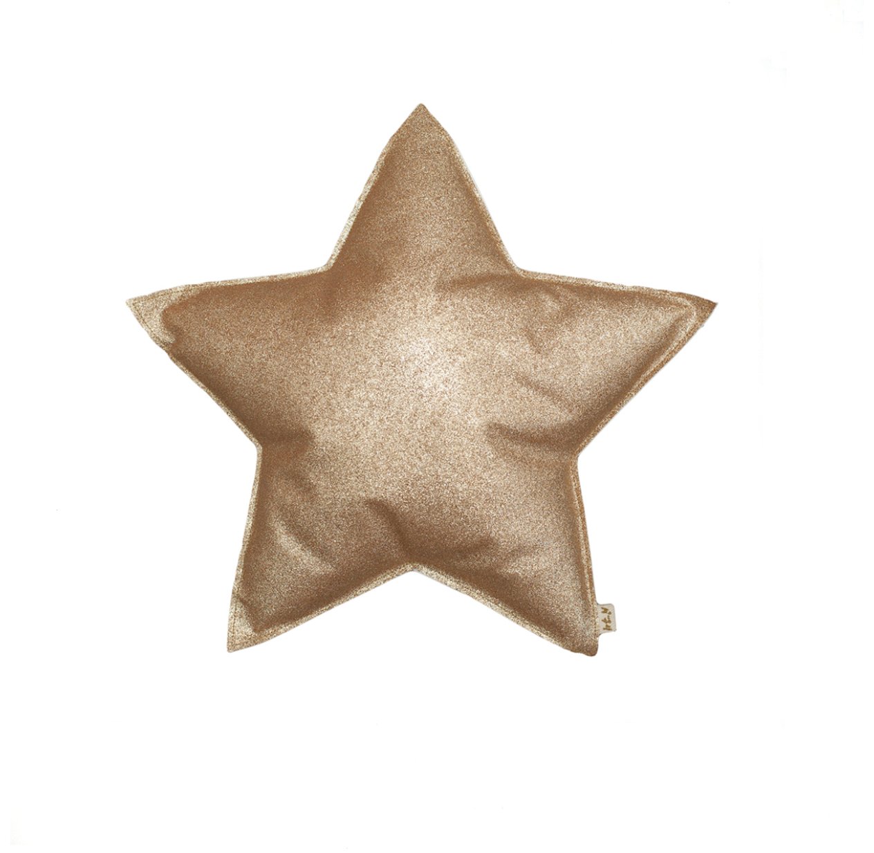 Petit coussin Etoile paillettes - Or