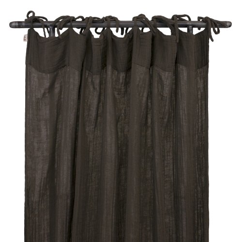 rideau taupe foncé