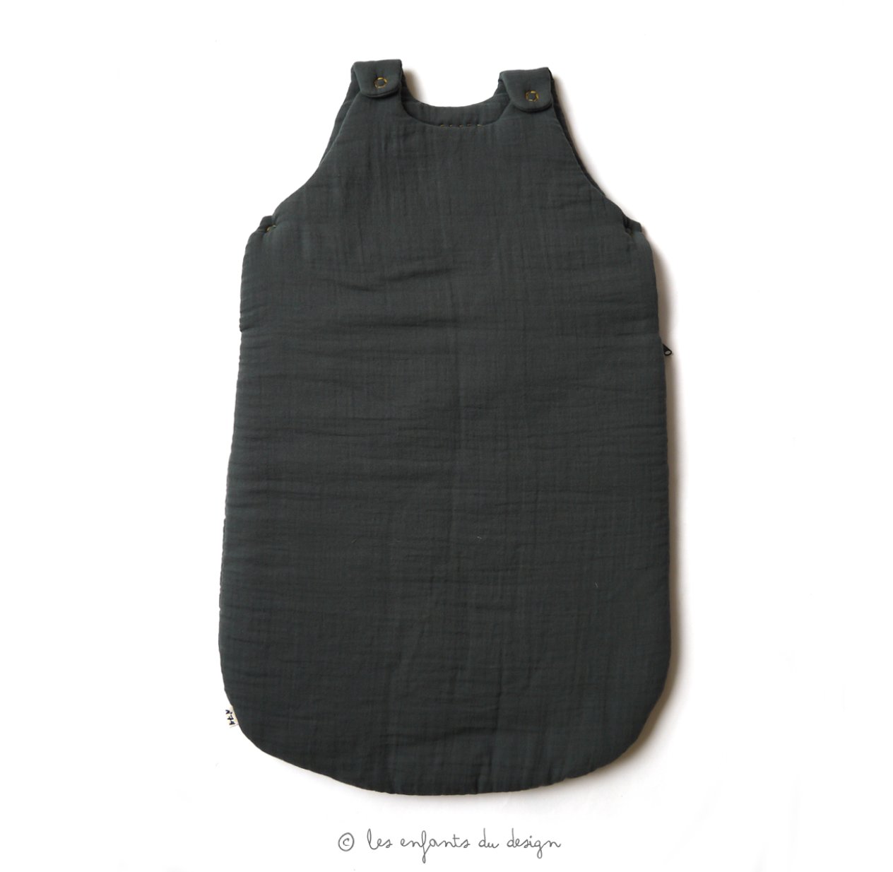 Gigoteuse en gaze de coton - Anthracite