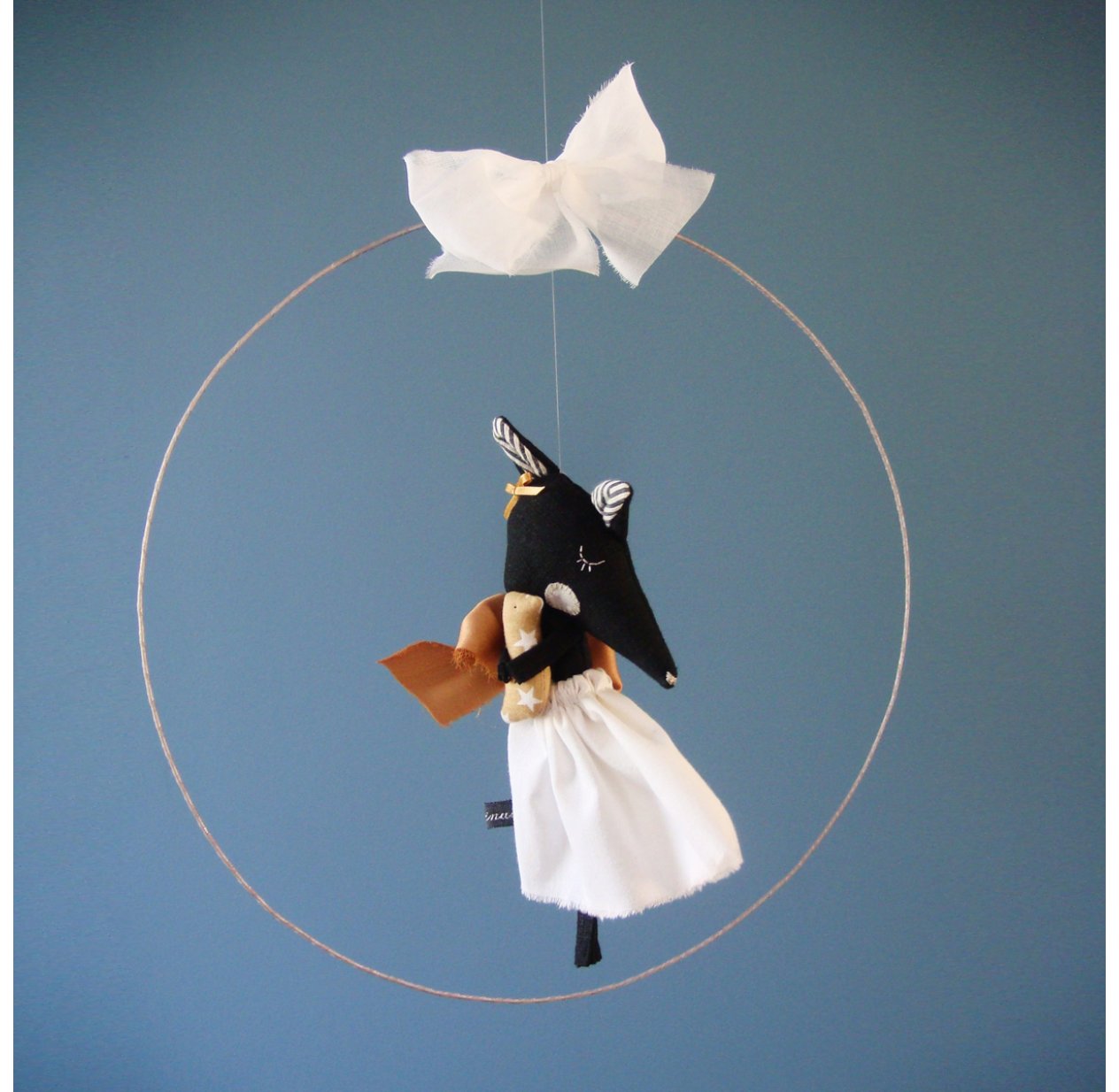 Mobile La Timide à l'oiseau - Edition limitée de Noël