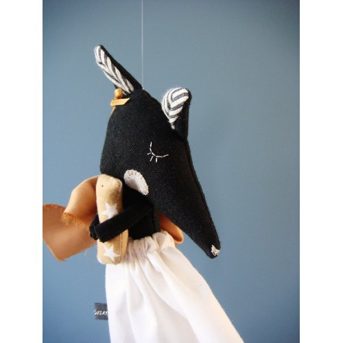 Mobile La Timide à l'oiseau - Edition limitée de Noël