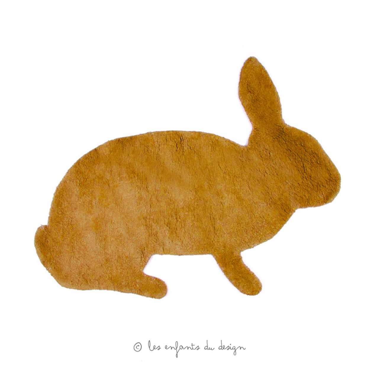 Tapis lapin - Curry