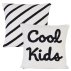 Coussin Cool Kids - Blanc