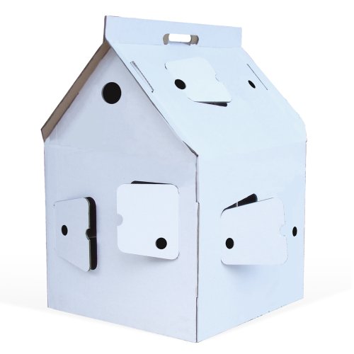 Casa Cabana - Maison en carton - Blanc