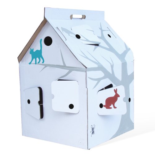 Casa Cabana - Maison en carton avec motifs