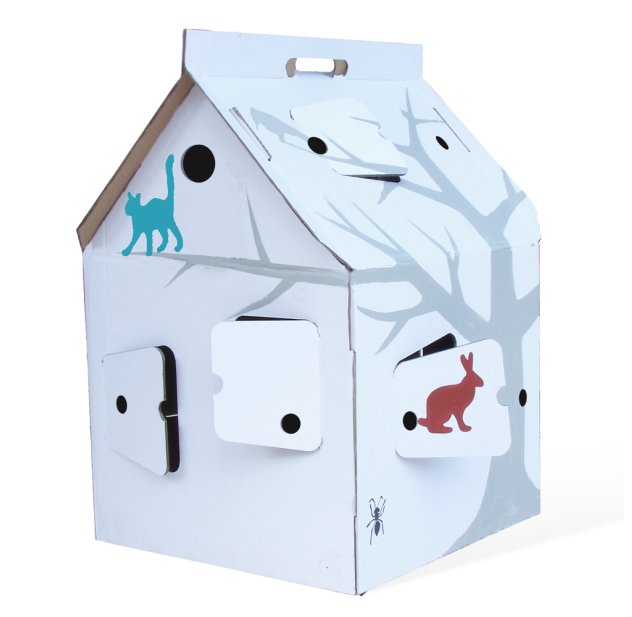 Maison En Carton Enfant