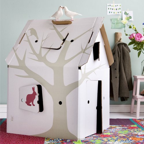 Casa Cabana - Maison en carton avec motifs