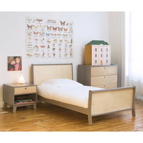 Table de nuit Sparrow - Gris