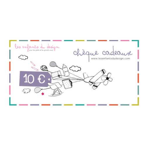 Chèque cadeaux 10 €