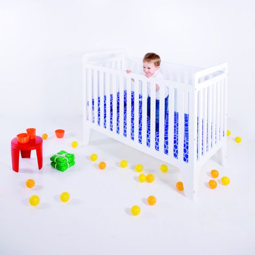 Lit bébé design Nona - Blanc