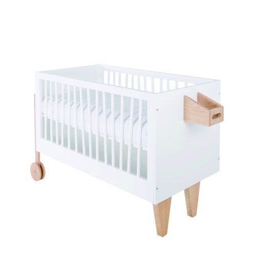 Lit bébé Zebra 02 - 60 x 120 cm avec kit de conversion