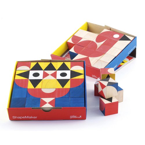 ShapeMakers - Jeu de cubes en bois