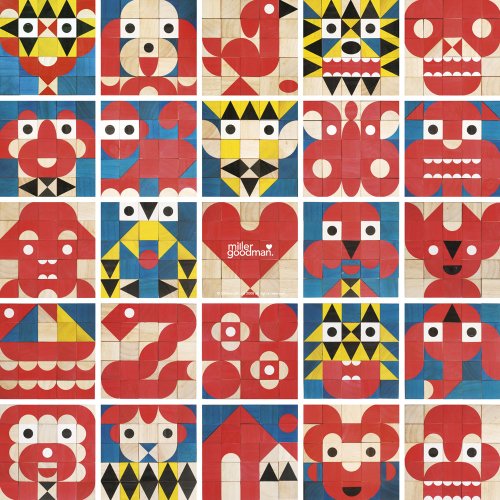 ShapeMakers - Jeu de cubes en bois